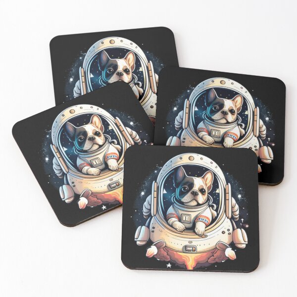 Item preview, Astro Astronaut Galaxy French Bulldog designed and sold by TheWildFlix.