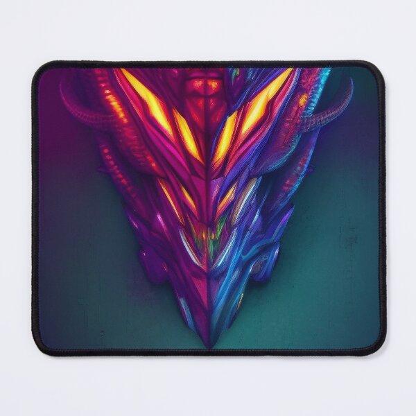 Item preview, burning eyes cyberpunk dragon designed and sold by rommir.