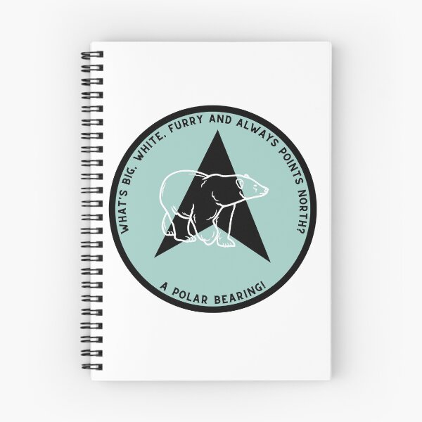 Item preview, What's Big, White, Furry and Always Points North?  designed and sold by Suzielie.