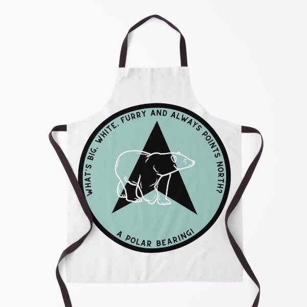 Item preview, What's Big, White, Furry and Always Points North?  designed and sold by Suzielie.