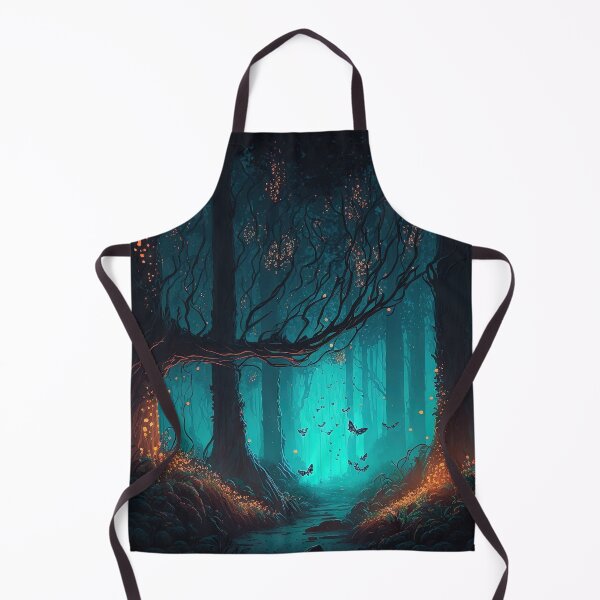 Item preview, A beautiful scene of an enchanted forest, Towering trees and glowing fireflies. designed and sold by DSAHART.