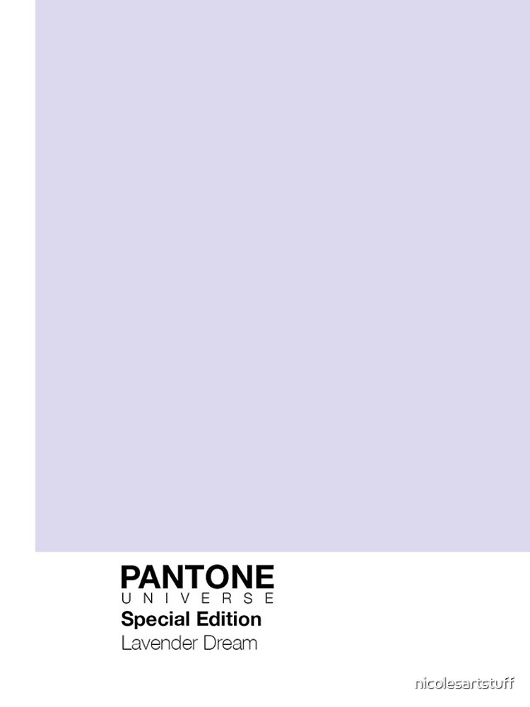 PANTONE + Lavender Dream Cases! by nicolesartstuff