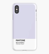 PANTONE + Lavender Dream Cases! iPhone Case