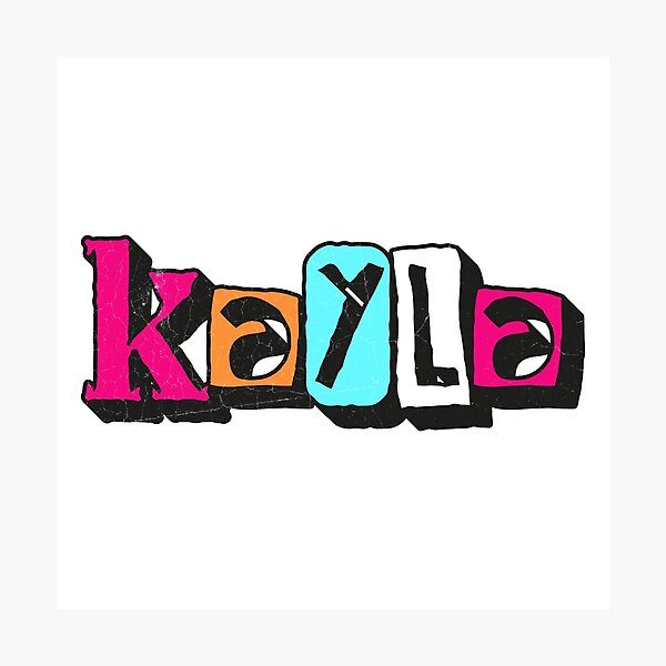 nombres de graffiti para niñas kayla