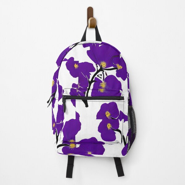 Item preview, Purple hibiscus flower pattern designed and sold by gramizzia.