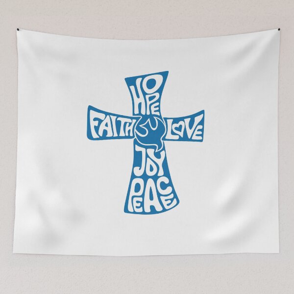 Item preview, Jesus Revolution 60s Design Cross designed and sold by miyagifactory.