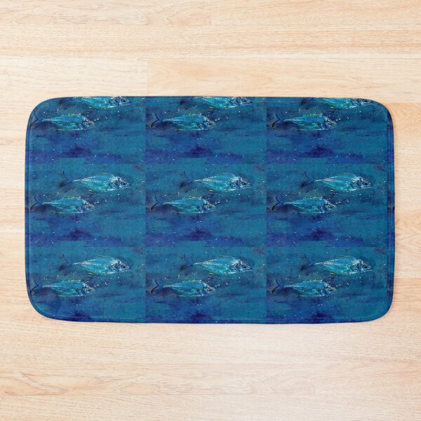 Item preview, Ancient Fish Ocean Watercolour Painting Art designed and sold by getlyart.