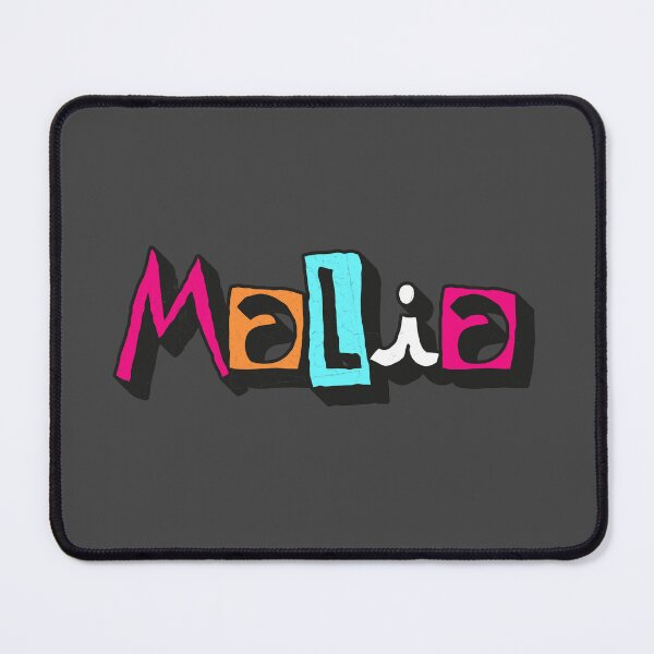 Item preview, MALIA Custom Text Birthday Name designed and sold by Danylo Mikhnievych.