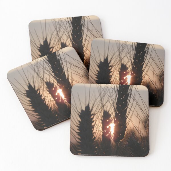 Item preview, Beautiful wheat field at sunset designed and sold by Angela Cini.