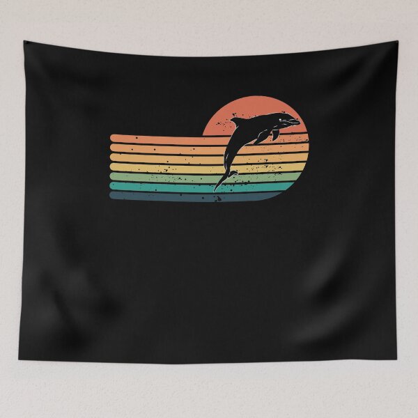 Item preview, Life is Better With Dolphins Funny Cute Retro Vintage Dolphin Gift  designed and sold by Diferenty Shop  ⭐⭐⭐⭐⭐.