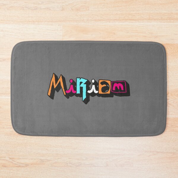 Item preview, MIRIAM Custom Text Birthday Name designed and sold by Danylo Mikhnievych.