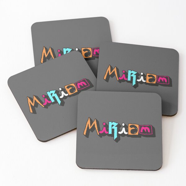 Item preview, MIRIAM Custom Text Birthday Name designed and sold by Danylo Mikhnievych.