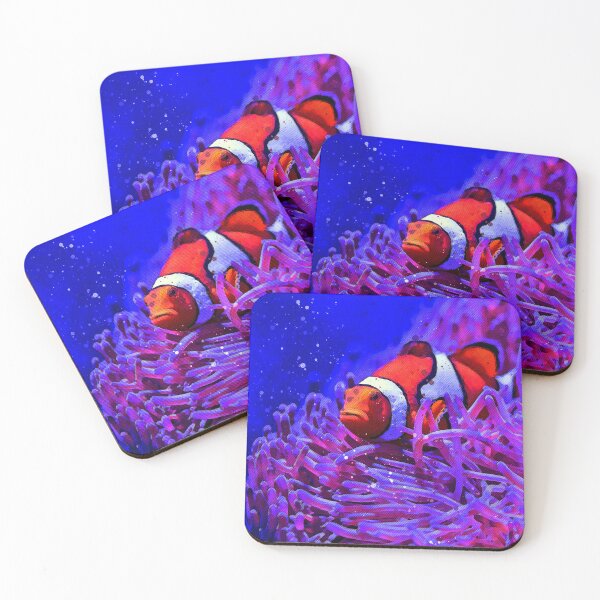 Item preview, ClownFish Painting Art designed and sold by getlyart.