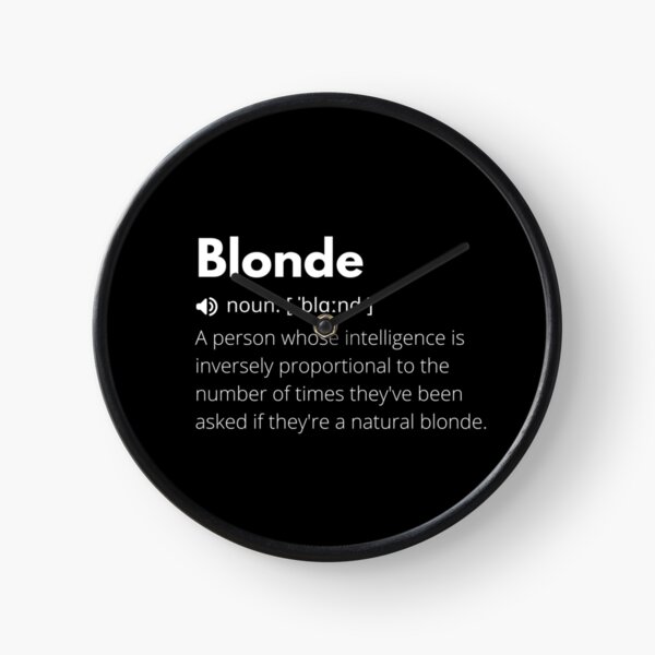 Item preview, Funny Blonde Definition Description designed and sold by Funny  Definition.