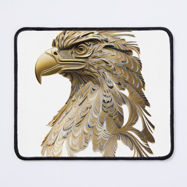 Item preview, Golden Feathers  Royal Wings  The Eagle's Grandeur designed and sold by PosterManiaRo.