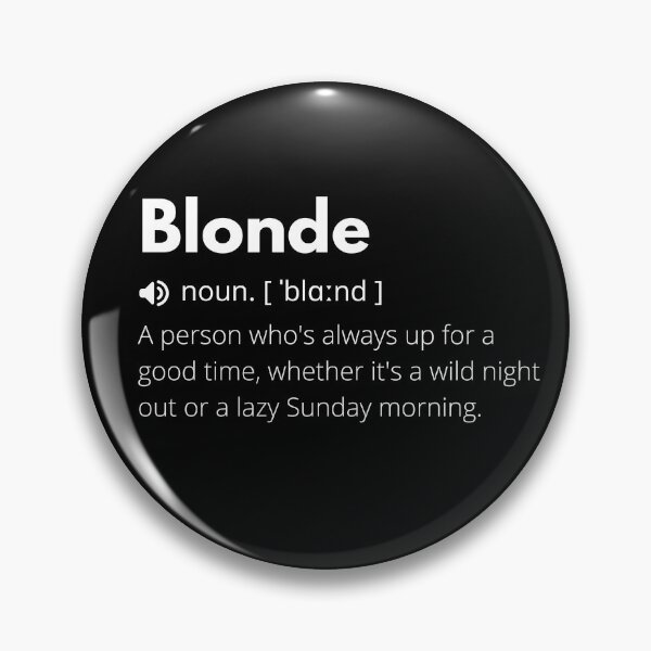 Artikelvorschau, Lustige blonde Definitionsbeschreibung entworfen und verkauft von Funny Definition.