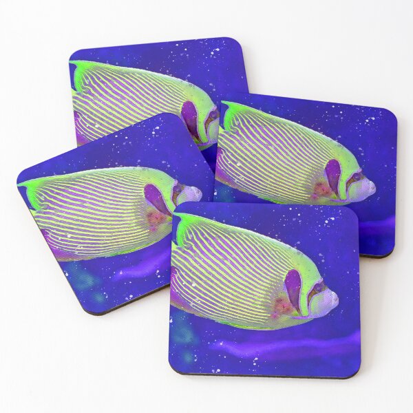Item preview, Angelfish Watercolour Painting Art designed and sold by getlyart.