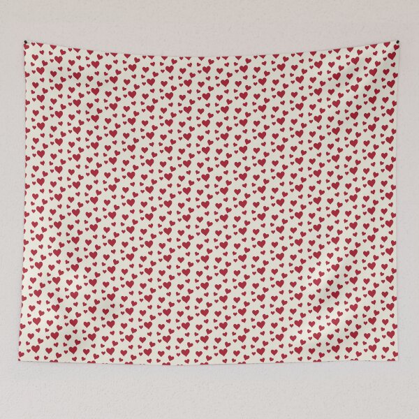 Item preview, Red lovely hearts pattern designed and sold by TriForceDesign.