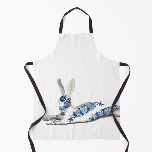Item preview, Rabbit at Rest (Chinoiserie Porcelain Rabbit) designed and sold by fuzzytooth.