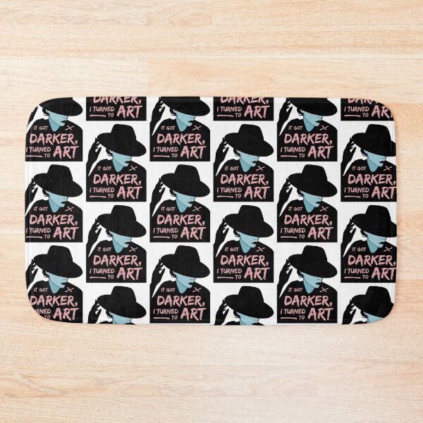 Item preview, It Got Darker and I Turned to Art (Teal and Pink) designed and sold by ObsidianDaz.