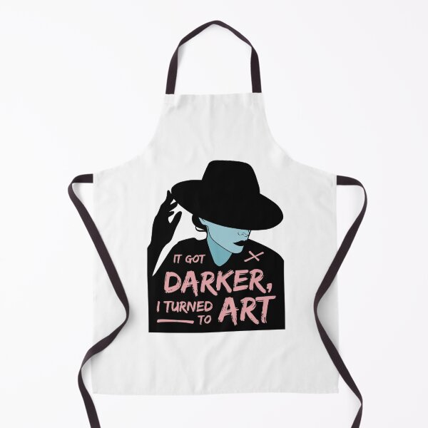 Item preview, It Got Darker and I Turned to Art (Teal and Pink) designed and sold by ObsidianDaz.