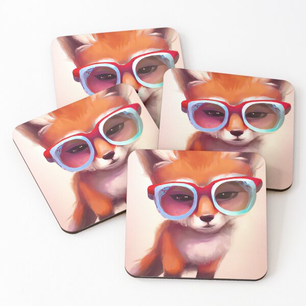 Item preview, Fox with Glasses designed and sold by phillipbooth.