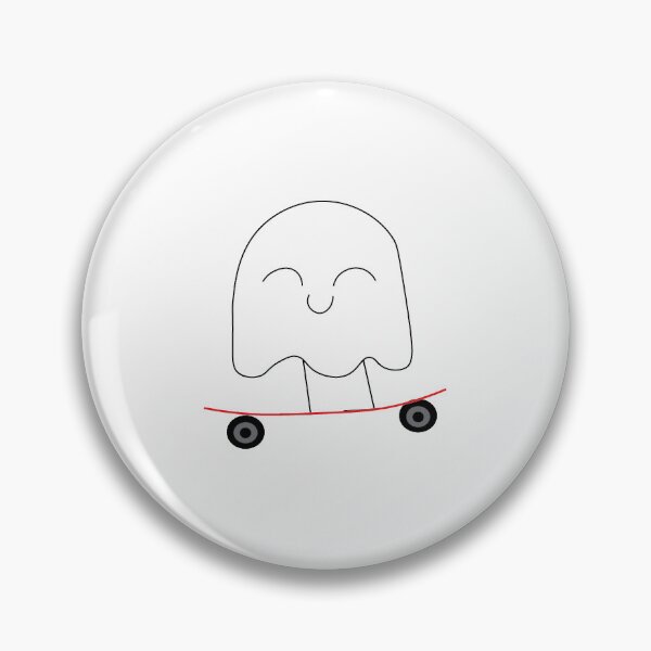 Item preview, Ghost on a Skateboard designed and sold by TrinTrin06.