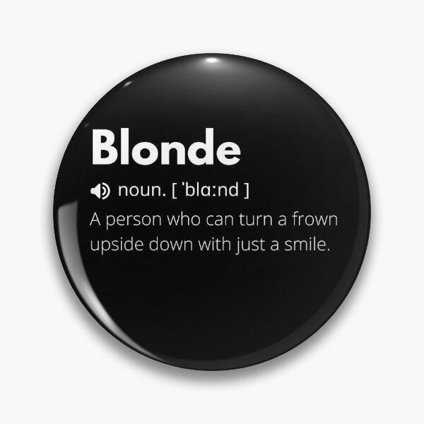 Artikelvorschau, Lustige blonde Definitionsbeschreibung entworfen und verkauft von Funny Definition.