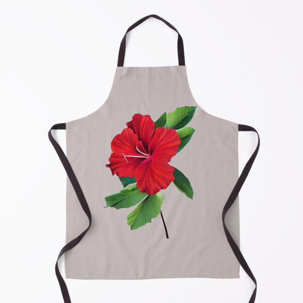 Item preview, Red hibiscus flower artwork designed and sold by gramizzia.