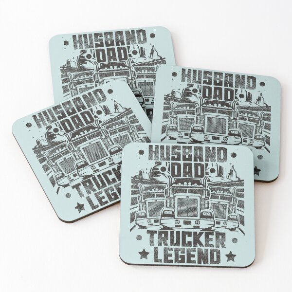 Item preview, Husband Dad Trucker Legend - Funny Trucker designed and sold by VichallanStudio.