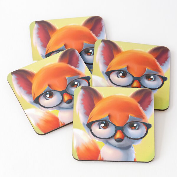 Item preview, Fox with Glasses designed and sold by phillipbooth.