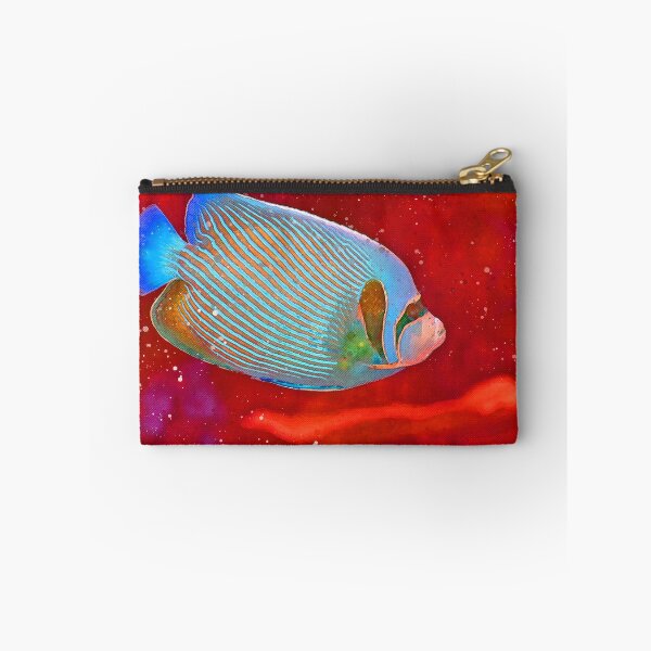 Item preview, Angelfish red sea Watercolour Painting Art designed and sold by getlyart.