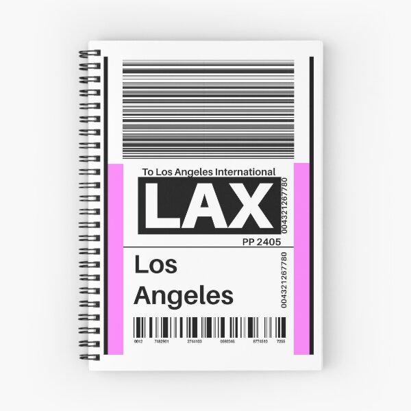 Item preview, LAX Luggage Tag Los Angeles International Airport designed and sold by SpicyAviator.