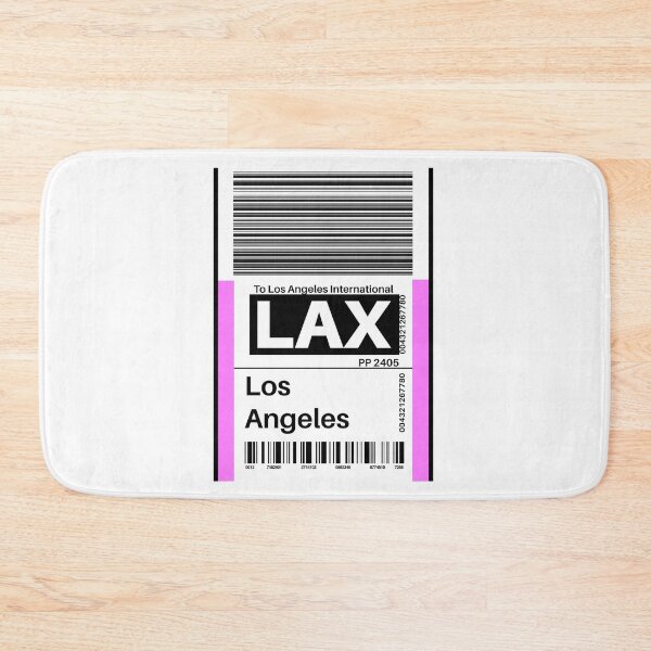 Item preview, LAX Luggage Tag Los Angeles International Airport designed and sold by SpicyAviator.