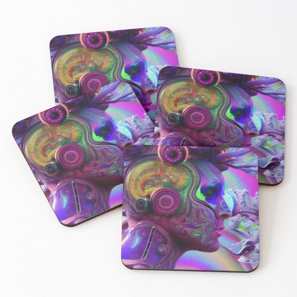 Item preview, Psychedelic Face #28 - Part of Our Psychedelic Faces Collection designed and sold by Psychedelic Psychos.