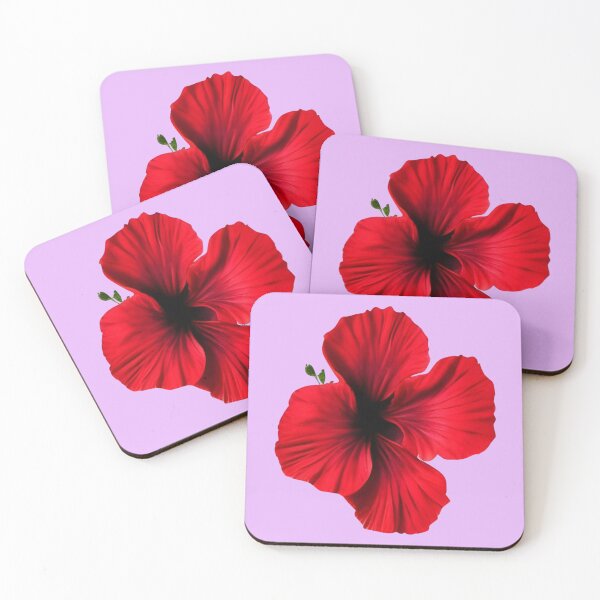 Item preview, Red hibiscus flower designed and sold by gramizzia.
