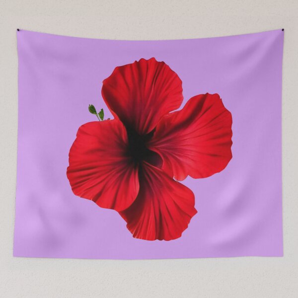 Item preview, Red hibiscus flower designed and sold by gramizzia.
