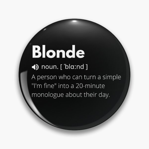 Artikelvorschau, Lustige blonde Definitionsbeschreibung entworfen und verkauft von Funny Definition.