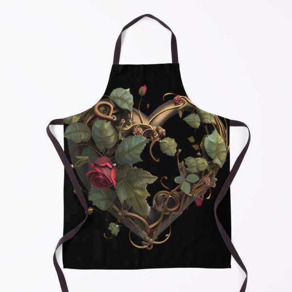 Item preview, Roses on a Metal Heart - The Love Collection designed and sold by FiveIntentions.