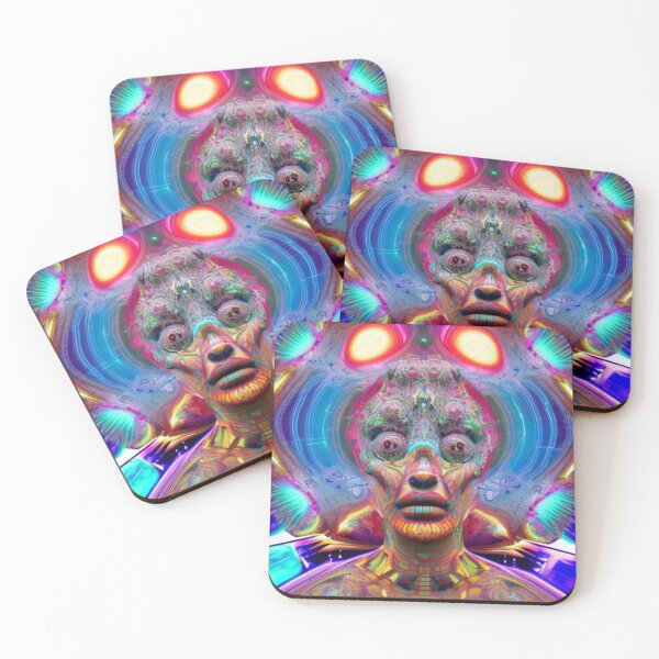 Item preview, Psychedelic Face #29 - Part of Our Psychedelic Faces Collection designed and sold by Psychedelic Psychos.