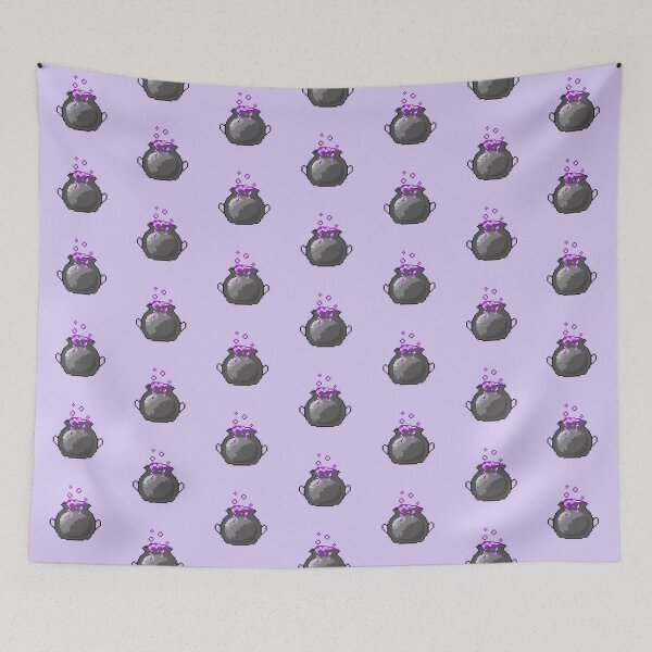 Item preview, Magic Purple Bubbling Witch Cauldron Design designed and sold by Valentine145.