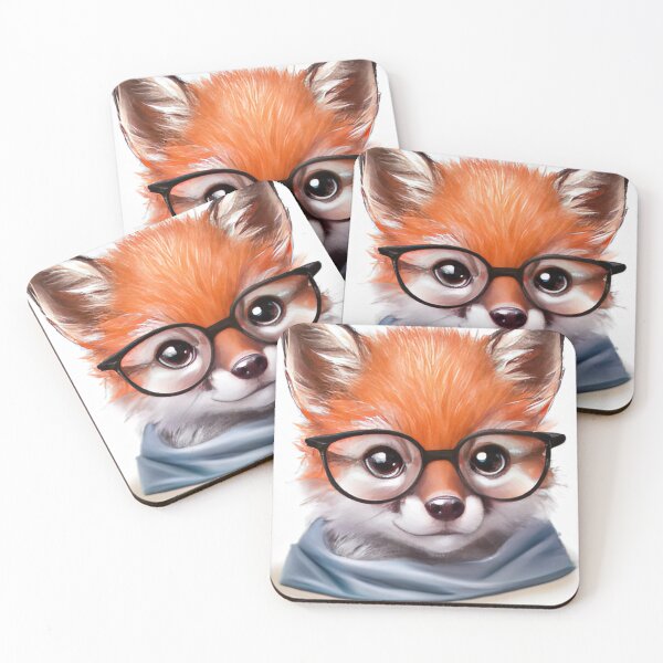 Item preview, Fox with Glasses designed and sold by phillipbooth.