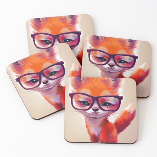 Item preview, Fox with Glasses designed and sold by phillipbooth.