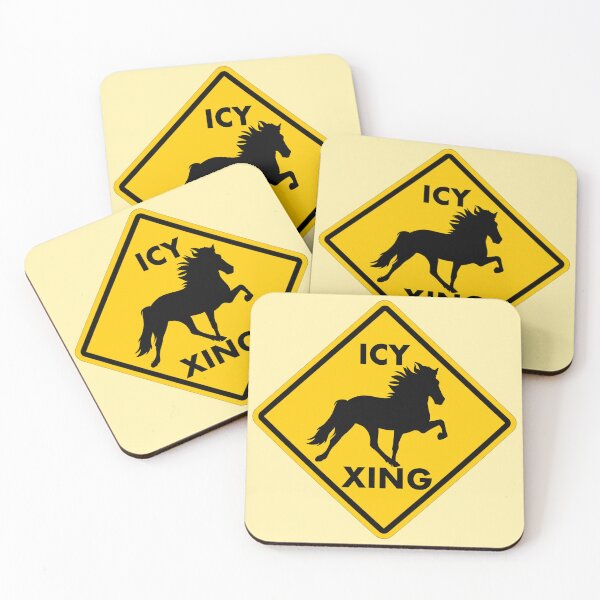 Item preview, Icelandic Horse Crossing designed and sold by theaadesigns.