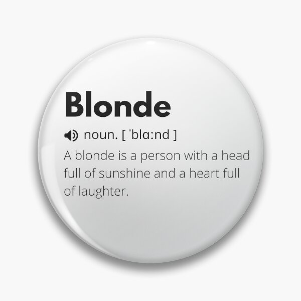 Artikelvorschau, Lustige blonde Definitionsbeschreibung entworfen und verkauft von Funny Definition.
