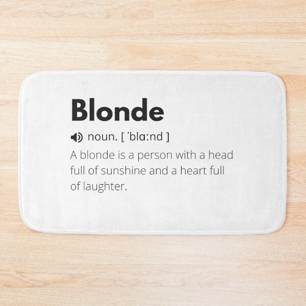 Item preview, Funny Blonde Definition Description designed and sold by Funny  Definition.