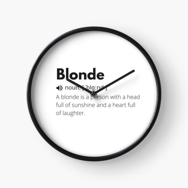 Item preview, Funny Blonde Definition Description designed and sold by Funny  Definition.