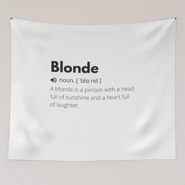 Item preview, Funny Blonde Definition Description designed and sold by Funny  Definition.