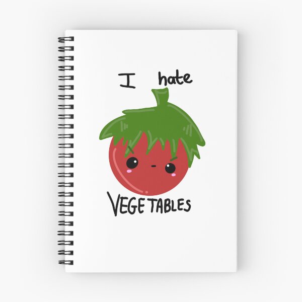 Item preview, I hate vegetables tomato designed and sold by KonichiwaCutie.