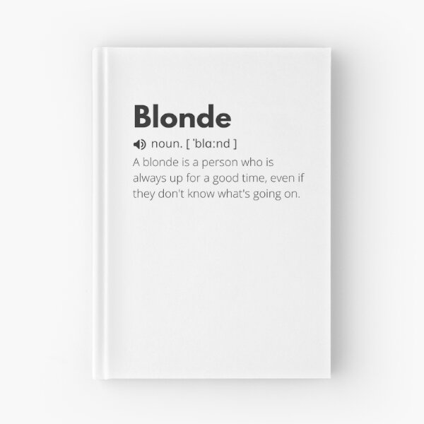 Item preview, Funny Blonde Definition Description designed and sold by Funny  Definition.